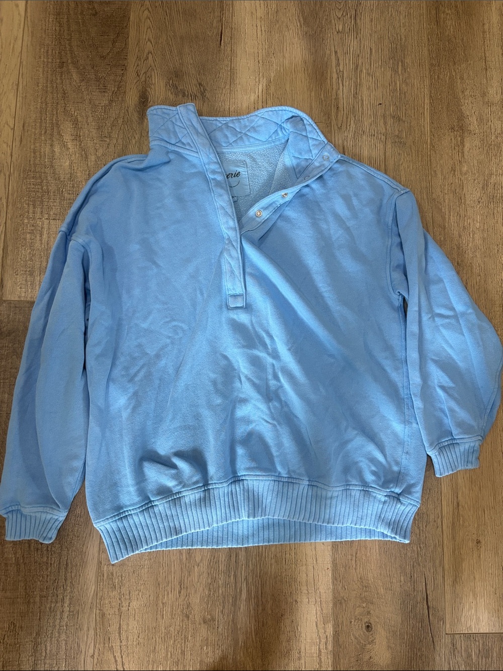aerie Light Blue V-Neck Sweater